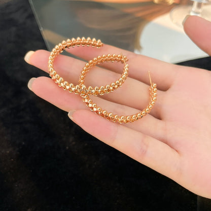 [Windsor Jewelry]CLASH HOOP EARRINGS