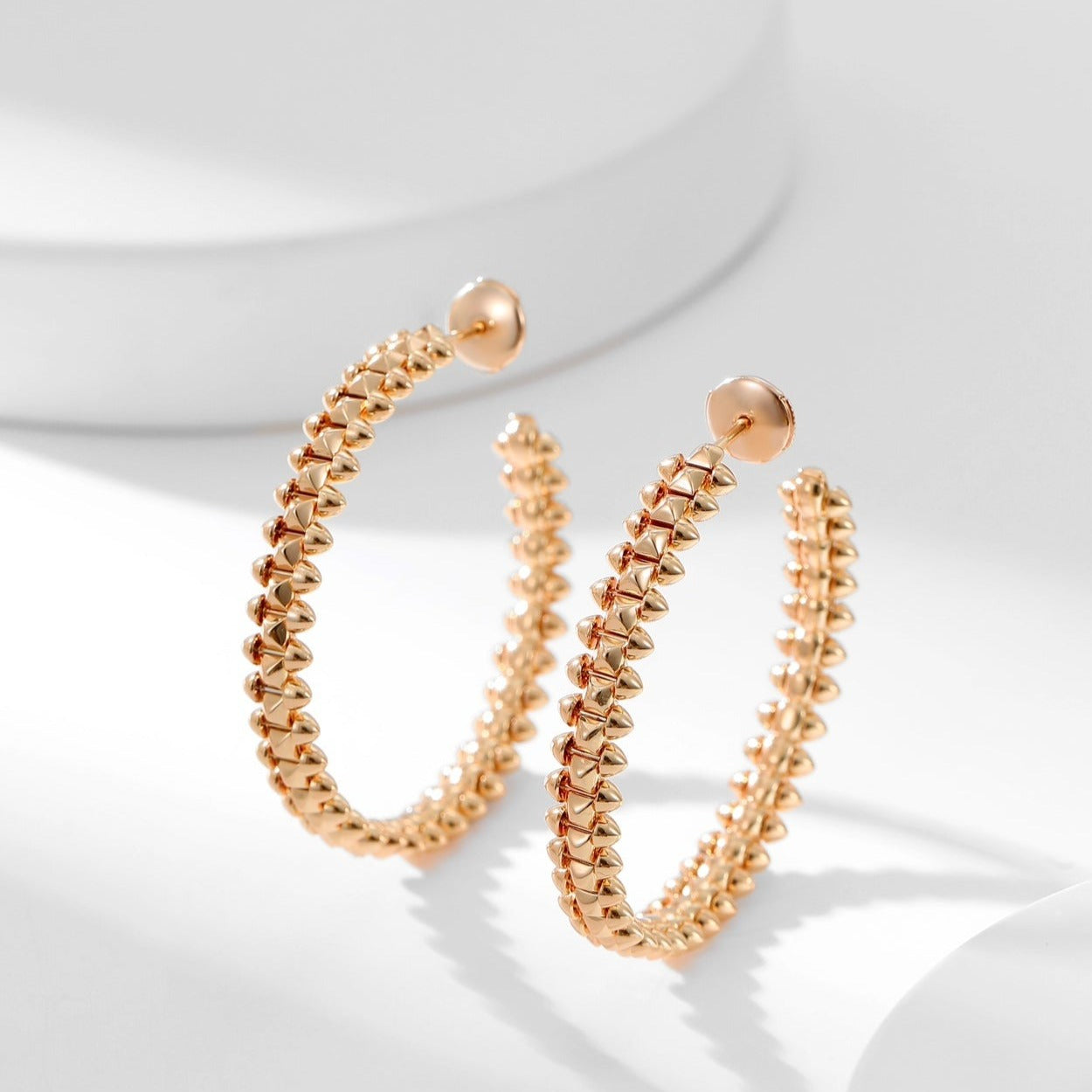 [Windsor Jewelry]CLASH HOOP EARRINGS