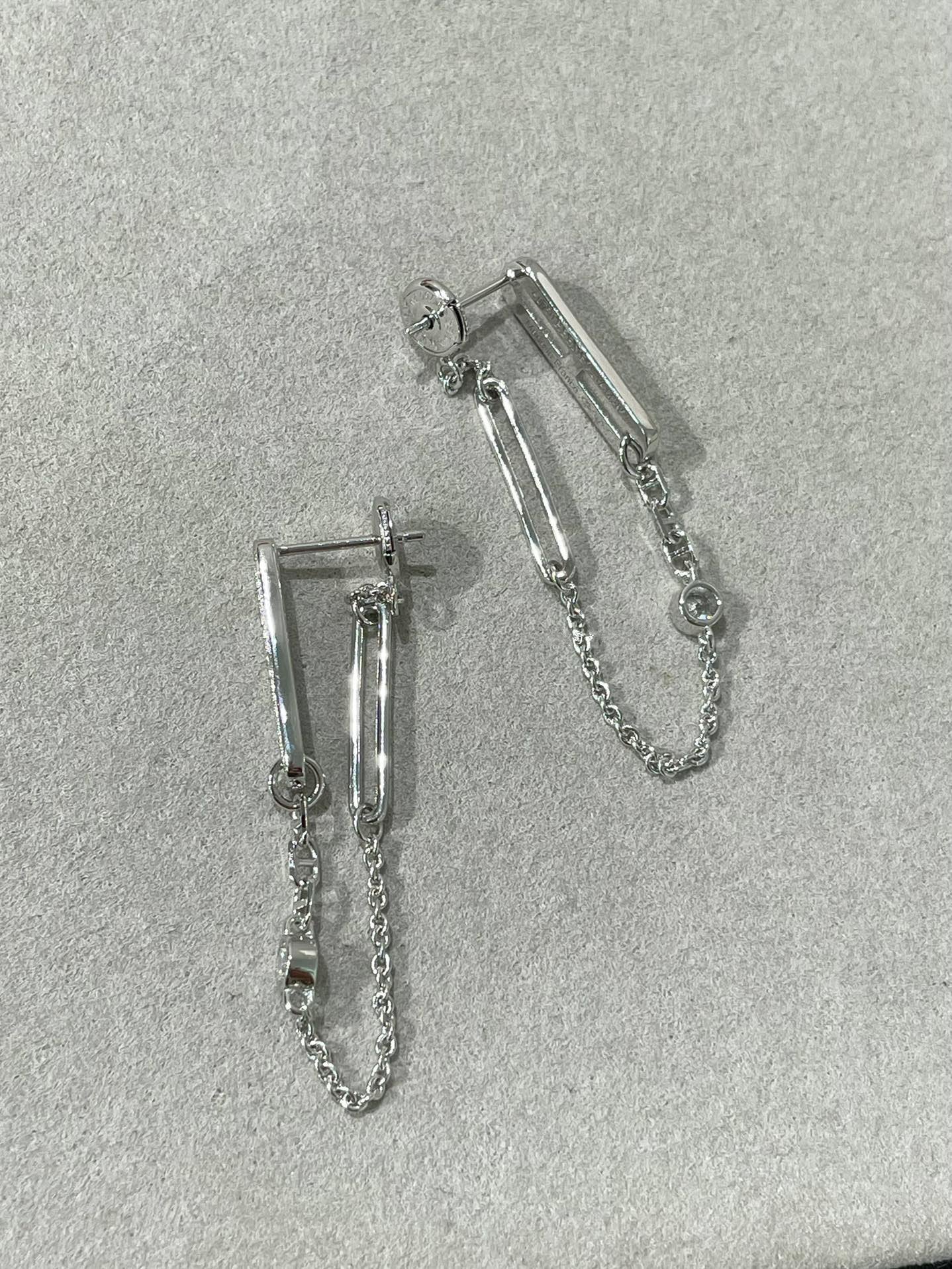 [Windsor Jewelry]CHAINE CHAOS DIAMOND DROP EARRINGS