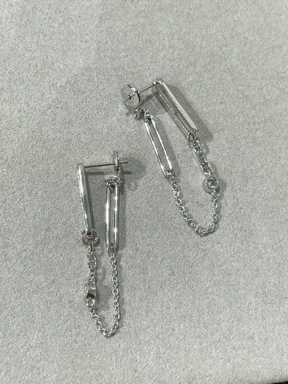 [Windsor Jewelry]CHAINE CHAOS DIAMOND DROP EARRINGS