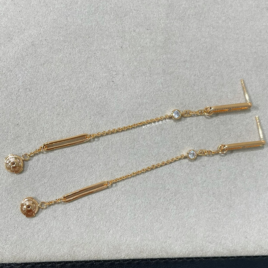 [Windsor Jewelry]CHAINE CHAOS DIAMOND DROP EARRINGS