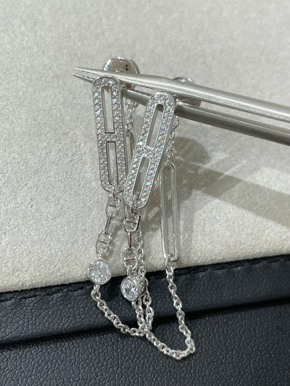[Windsor Jewelry]CHAINE CHAOS DIAMOND DROP EARRINGS