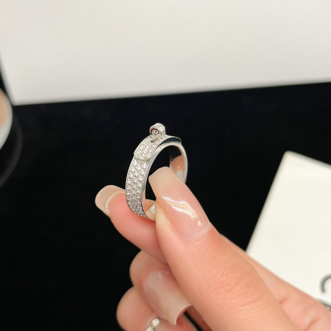 [Windsor Jewelry]KELLY SILVER DIAMOND RING
