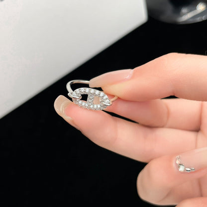 [Windsor Jewelry]RONDE SMALL SILVER DIAMOND RING