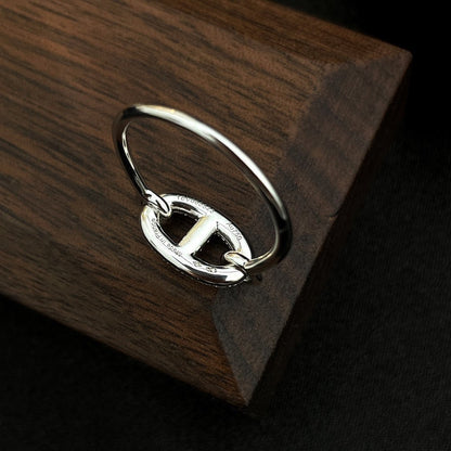 [Windsor Jewelry]RONDE SMALL SILVER DIAMOND RING