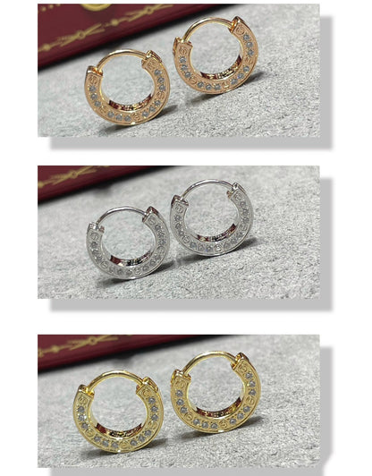 [Windsor Jewelry]LOVE DIAMOND EARRINGS