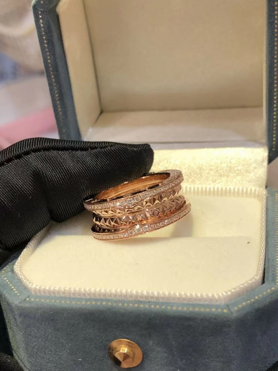 [Windsor Jewelry]ZERO 1 ROCK DIAMOND PINK GOLD