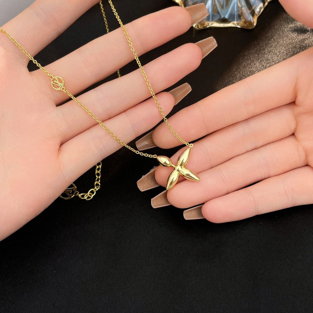 [Windsor Jewelry]LOUISETTE GOLD NECKLACE