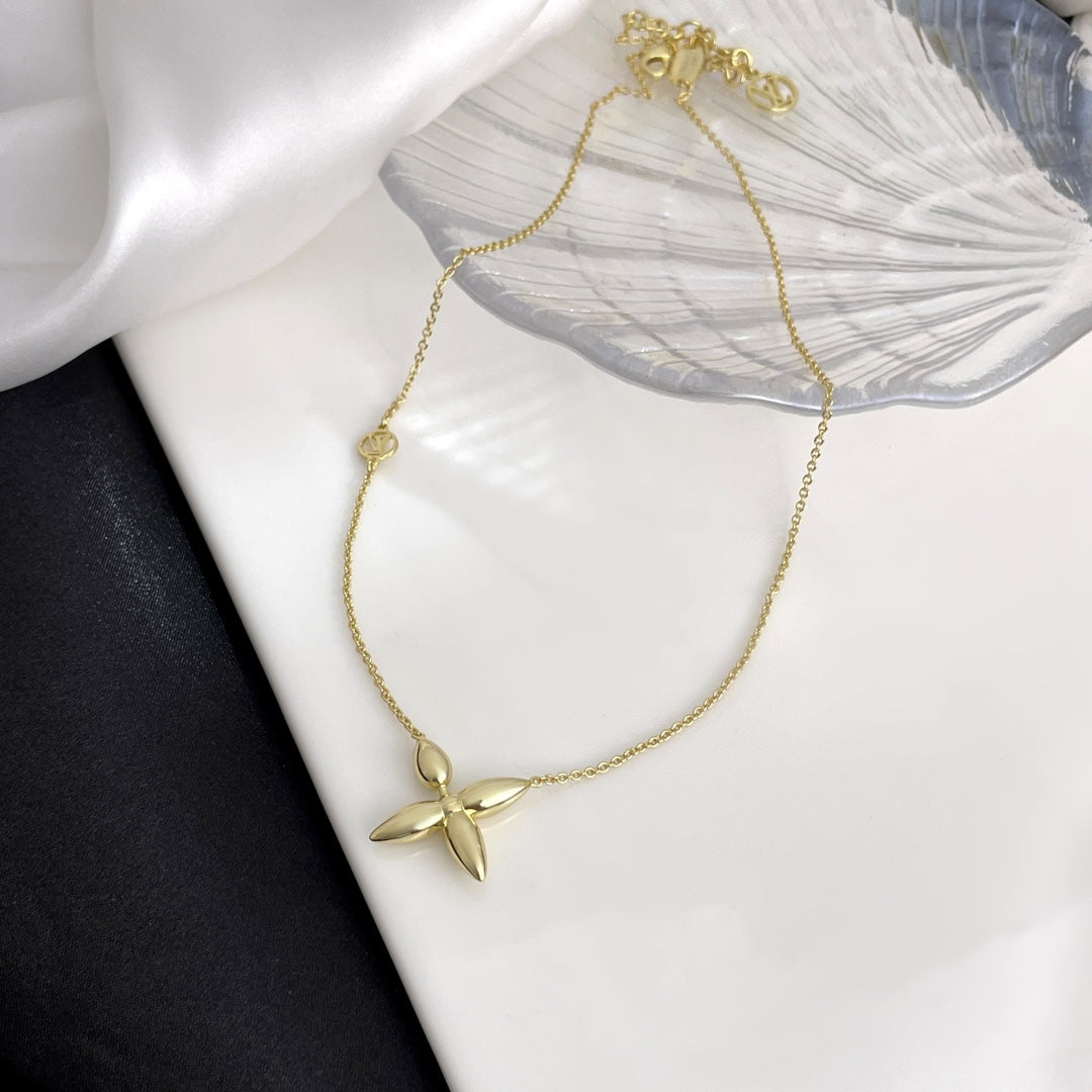 [Windsor Jewelry]LOUISETTE GOLD NECKLACE