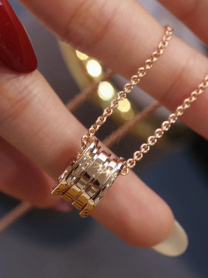 [Windsor Jewelry]ZERO 1 PINK GOLD NECKLACE