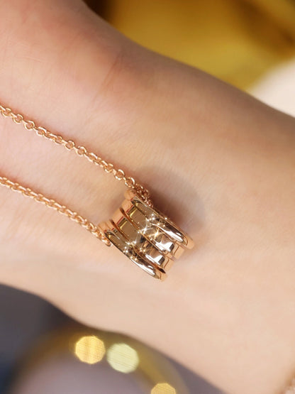 [Windsor Jewelry]ZERO 1 PINK GOLD NECKLACE