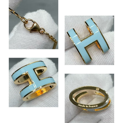 [Windsor Jewelry]POP H SKY BLUE NECKLACE