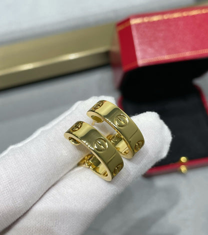 [Windsor Jewelry]LOVE 5.5MM EARRINGS