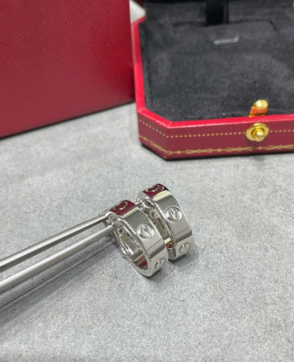 [Windsor Jewelry]LOVE 5.5MM EARRINGS