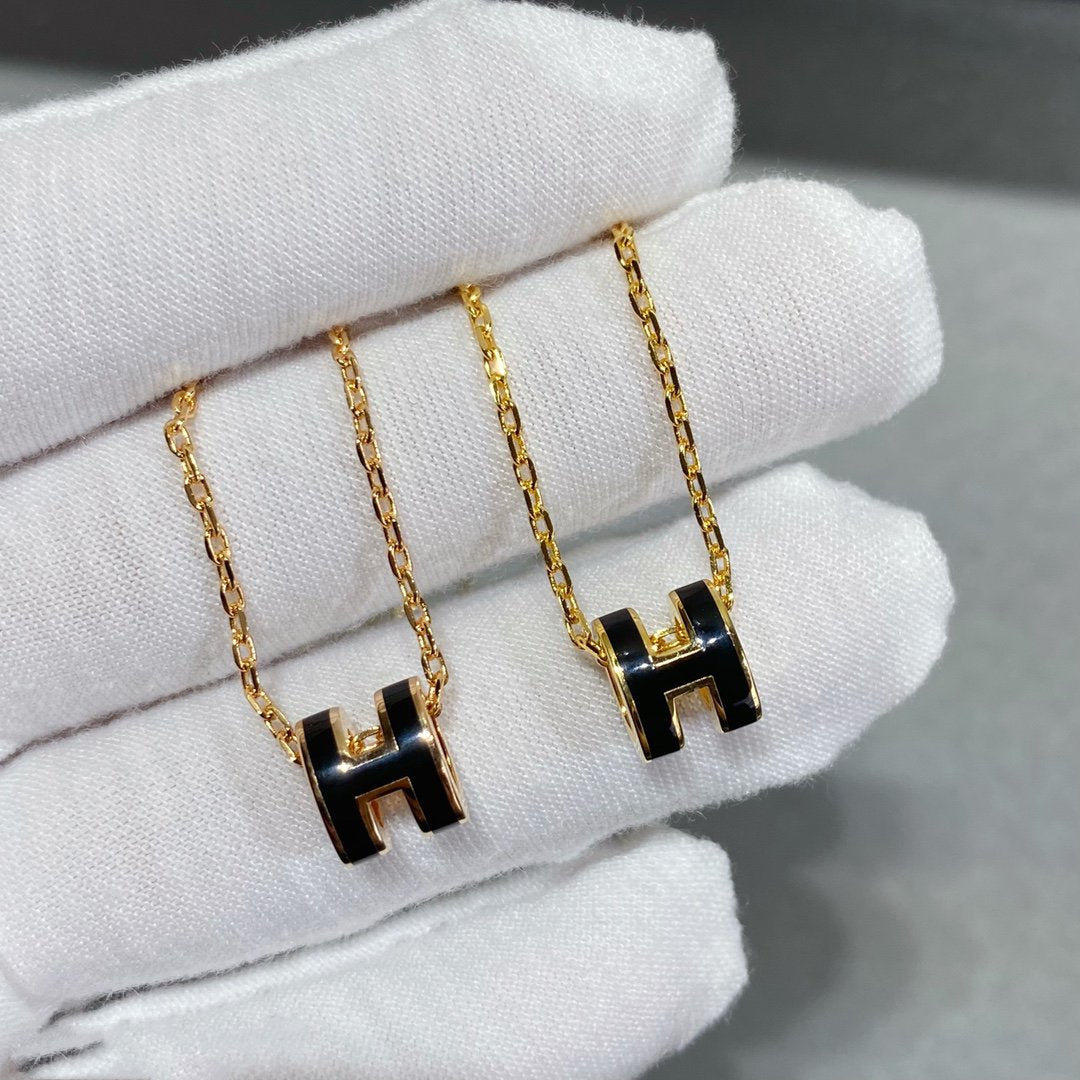 [Windsor Jewelry]MINI POP H NECKLACE