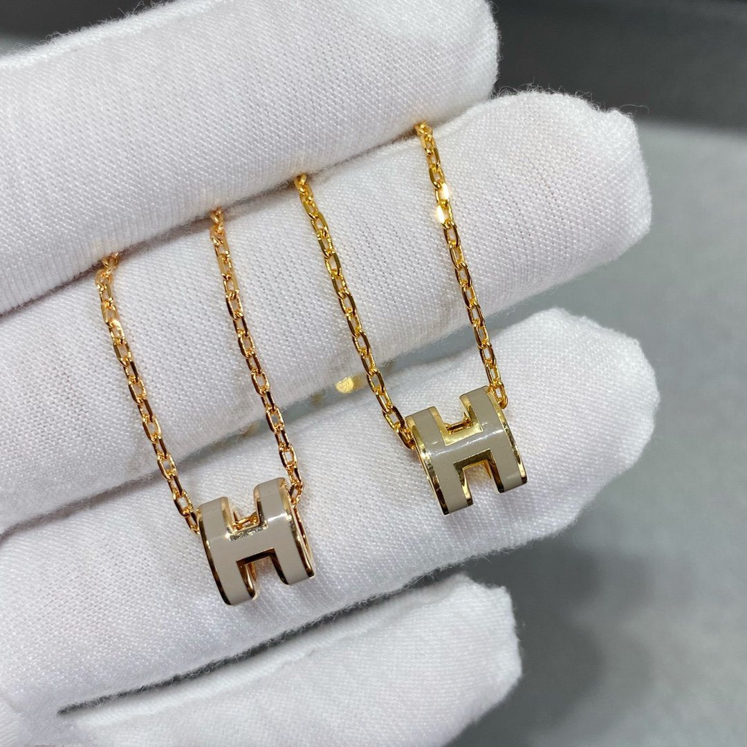 [Windsor Jewelry]MINI POP H NECKLACE