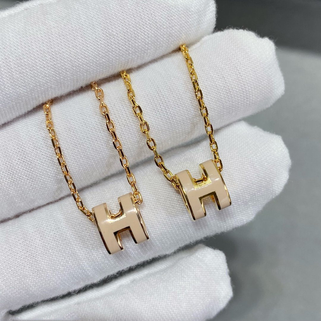 [Windsor Jewelry]MINI POP H NECKLACE