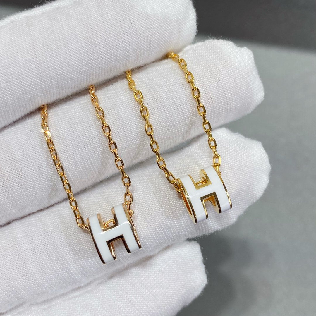 [Windsor Jewelry]MINI POP H NECKLACE