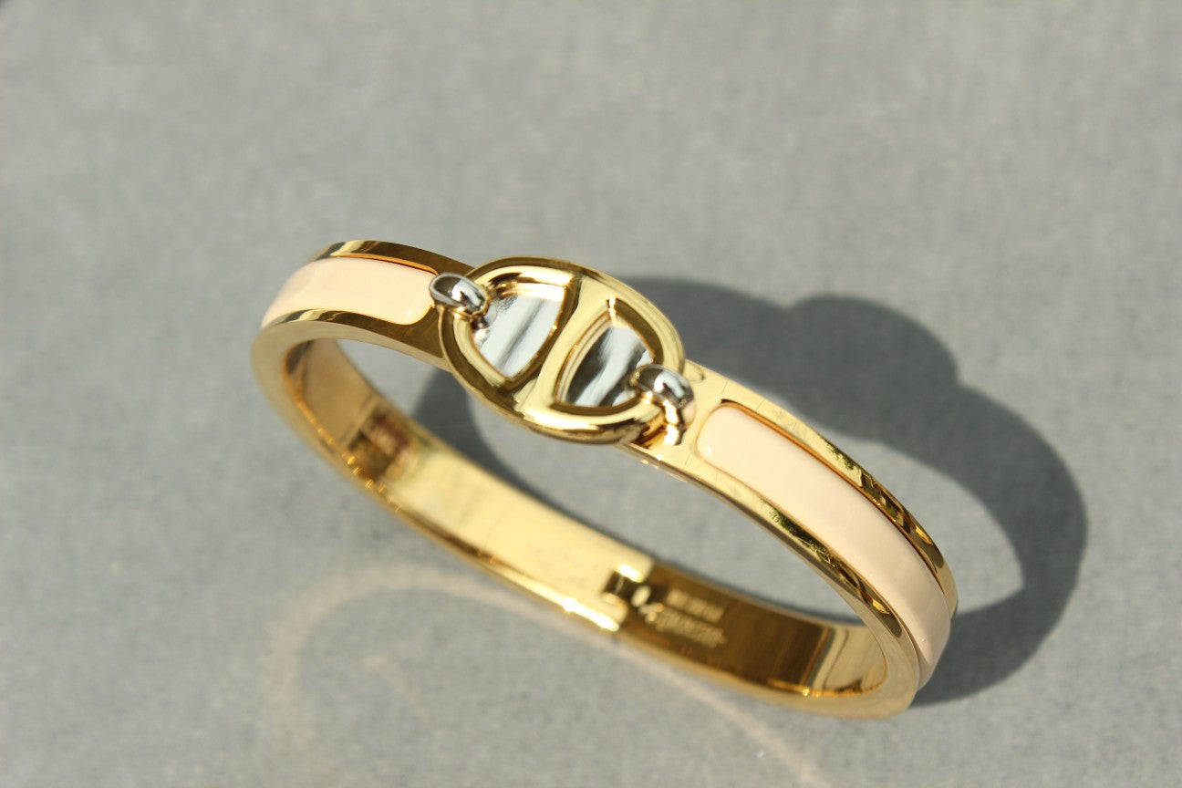 [Windsor Jewelry]CLIC CHAINE GOLD BRACELET