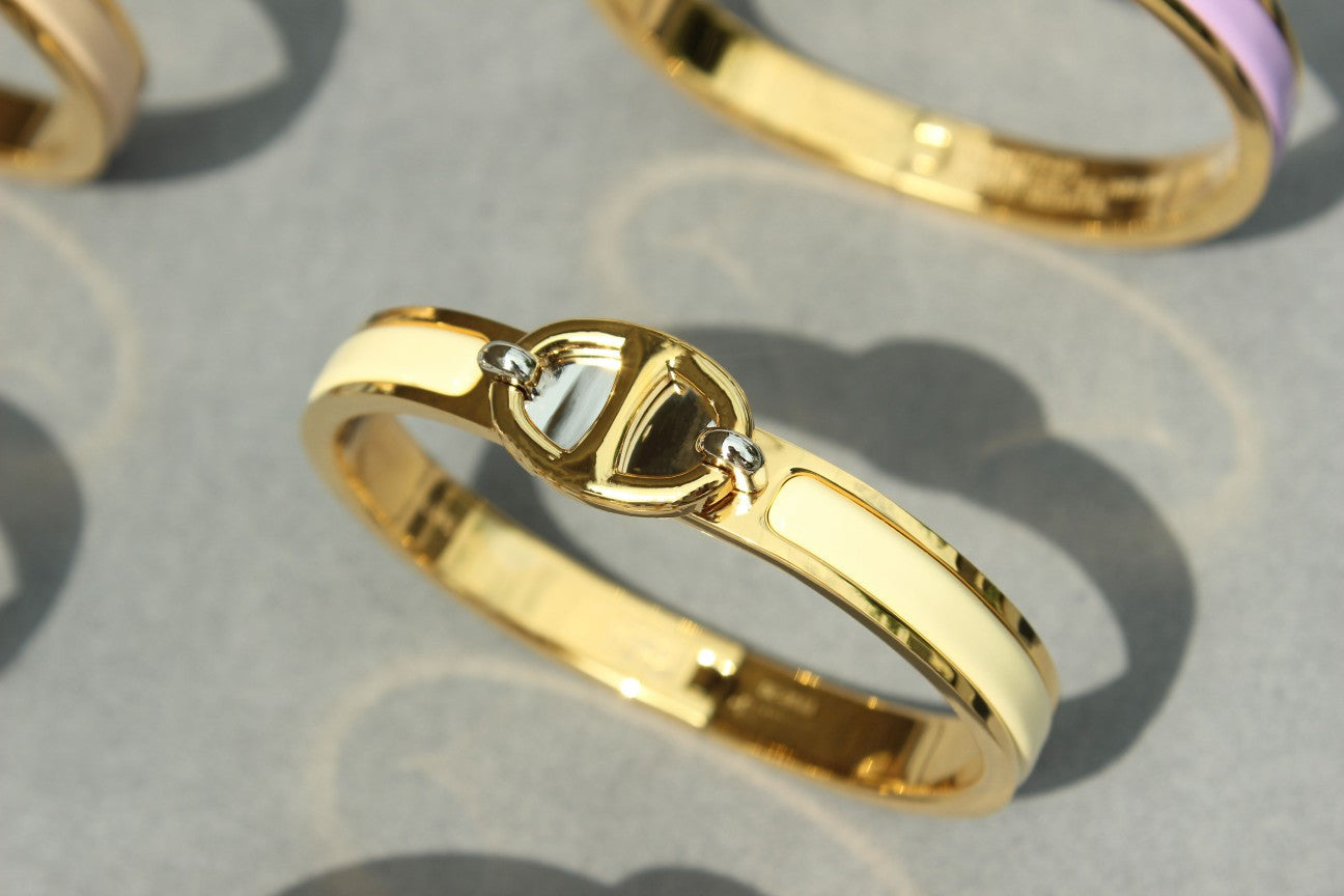 [Windsor Jewelry]CLIC CHAINE GOLD BRACELET