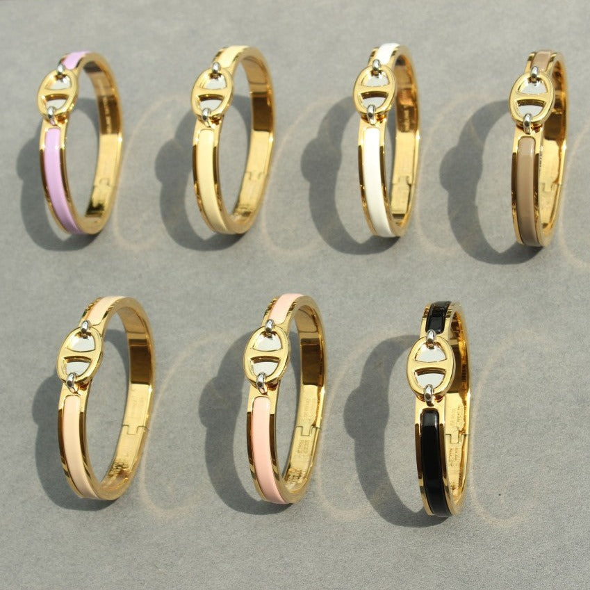[Windsor Jewelry]CLIC CHAINE GOLD BRACELET