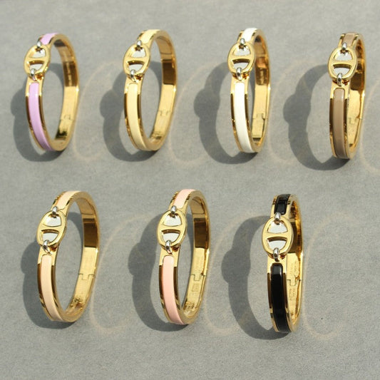 [Windsor Jewelry]CLIC CHAINE GOLD BRACELET