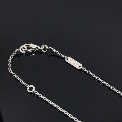 [Windsor Jewelry]CLOVER PIETERSITE SILVER LONG NECKLACE