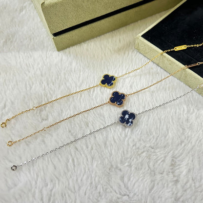 [Windsor Jewelry]CLOVER 1 MOTIF PIETERSITE BRACELET