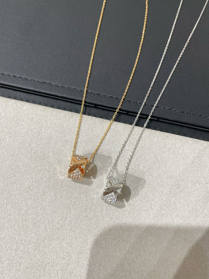 [Windsor Jewelry]LIENS EVIDENCE DIAMOND PAVED NECKLACE