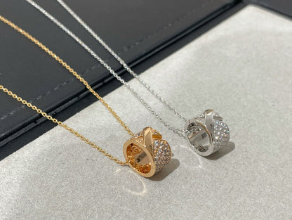 [Windsor Jewelry]LIENS EVIDENCE DIAMOND PAVED NECKLACE