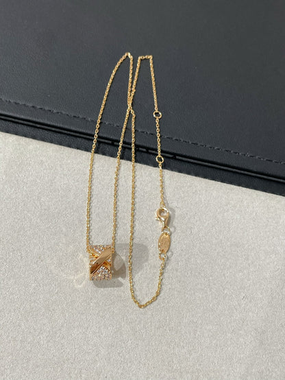 [Windsor Jewelry]LIENS EVIDENCE DIAMOND PAVED NECKLACE