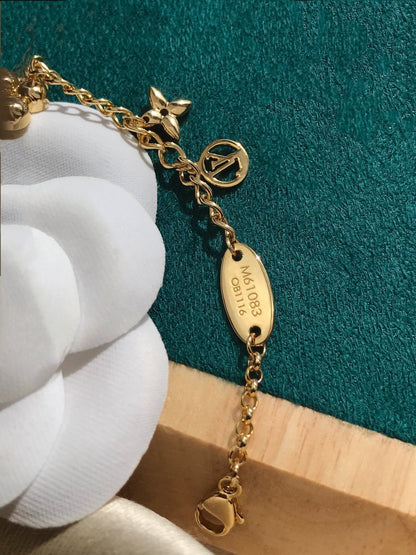 [Windsor Jewelry]BLOOMING PINK GOLD MOP BRACELET