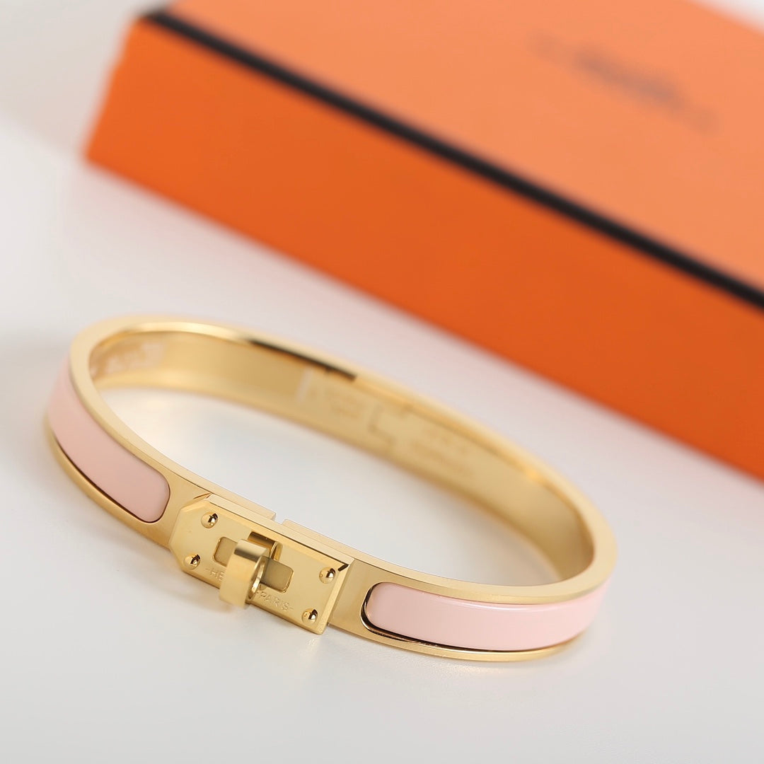 [Windsor Jewelry]HM KELLY LIGHT PINK BRACELET
