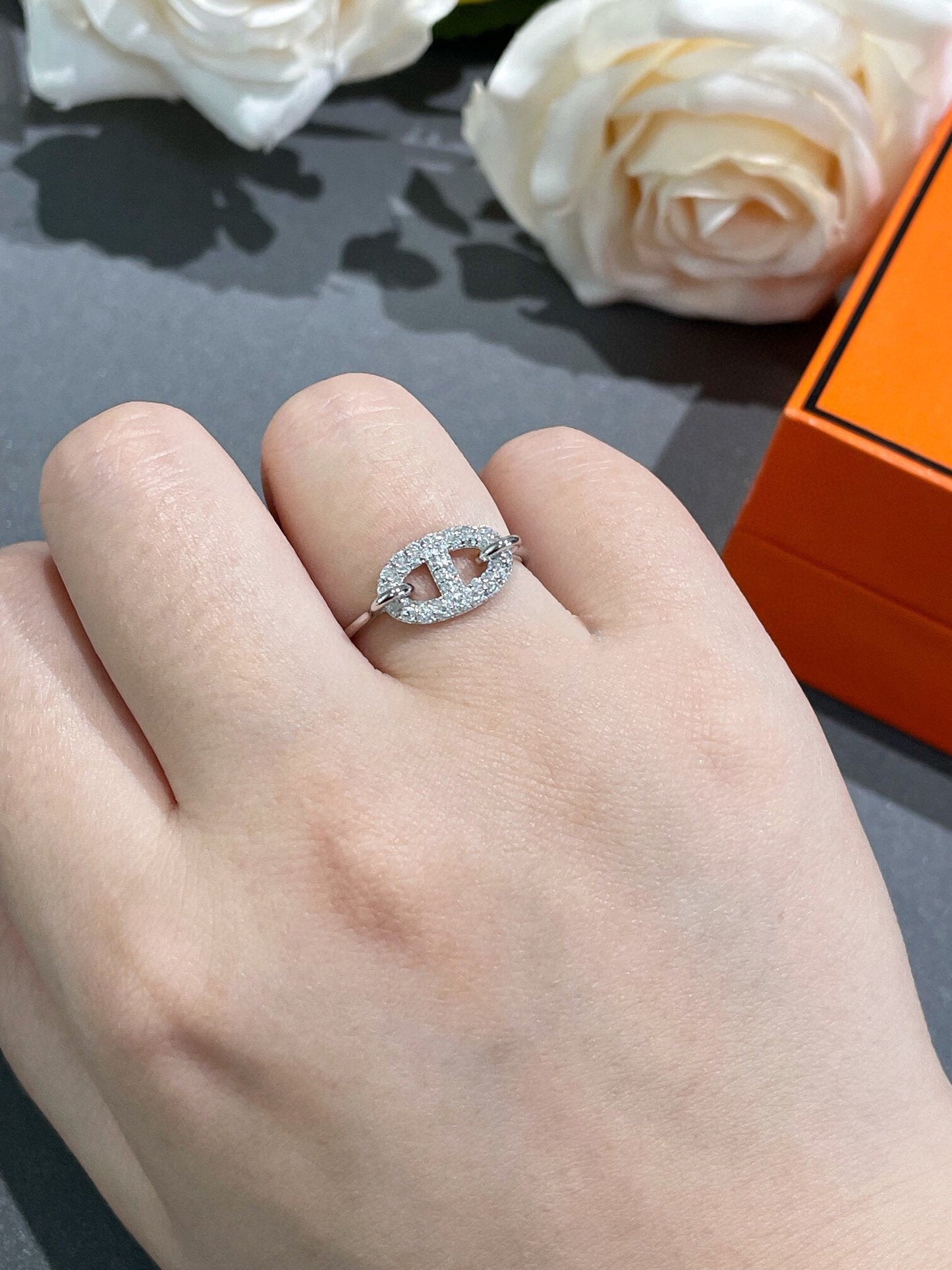 [Windsor Jewelry]RONDE SMALL DIAMOND RING