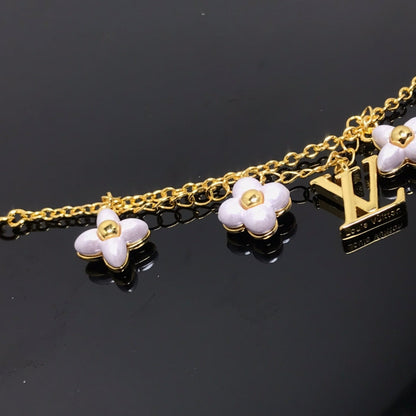 [Windsor Jewelry]LOGO 6 MOTIF STAR AND SUN GOLD BRACELET
