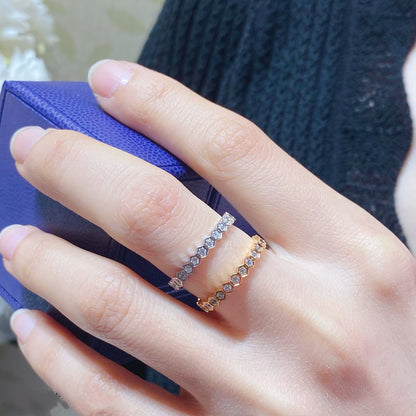 [Windsor Jewelry]BEE LOVE DIAMOND PAVED SMALL RING