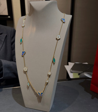 [Windsor Jewelry] 26 NEW CLOVER 15 MOTIFS LUCKY NECKLACE