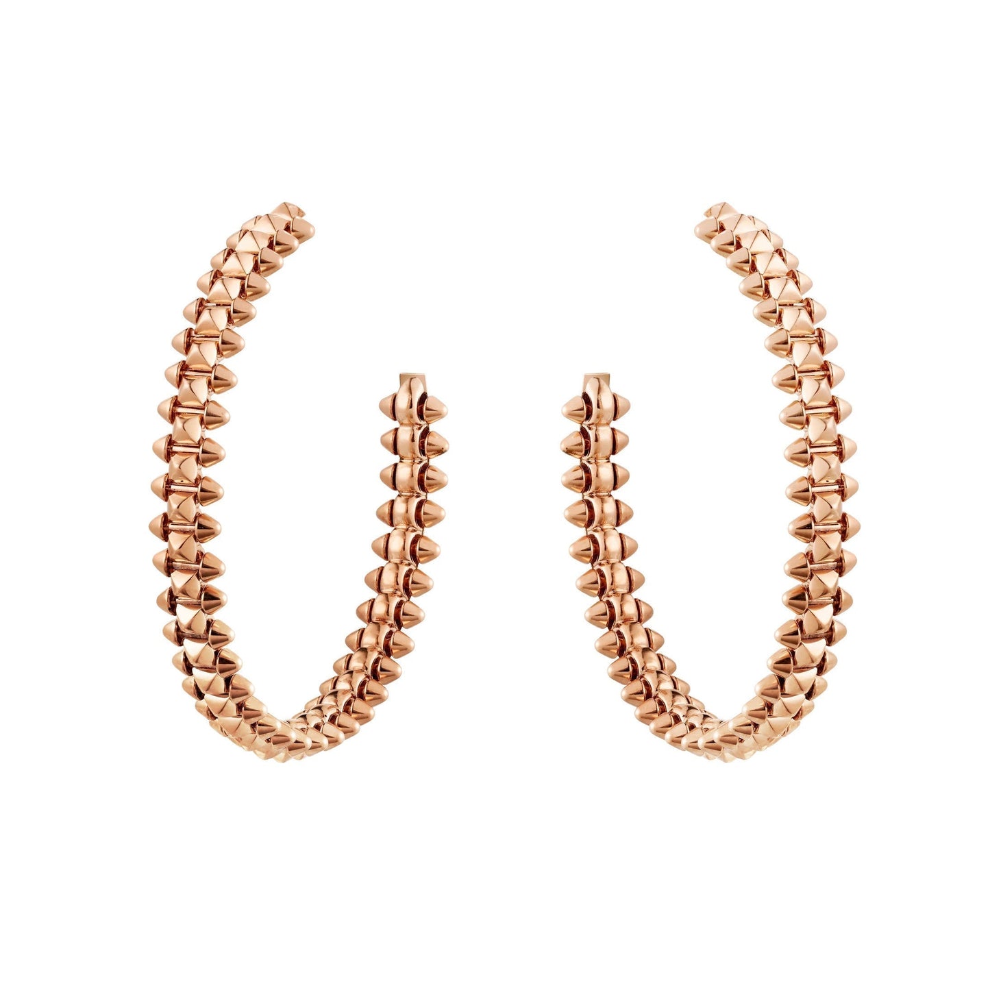 [Windsor Jewelry]CLASH LARGE HOOP EARRINGS