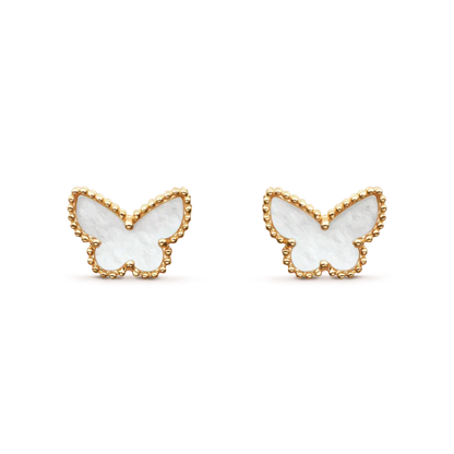[Windsor Jewelry]SWEET BUTTERFLY MOP EARSTUDS