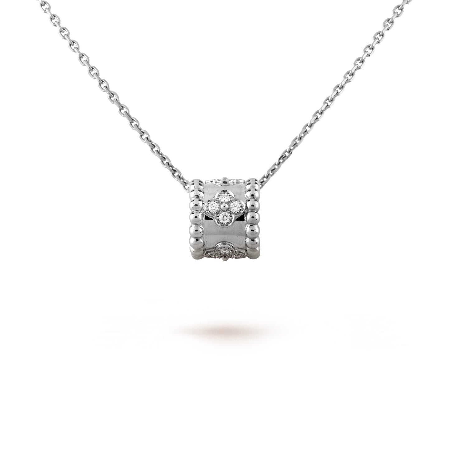 [Windsor Jewelry]PERLEE PEDANT SIVLER DIAMOND NECKLACE
