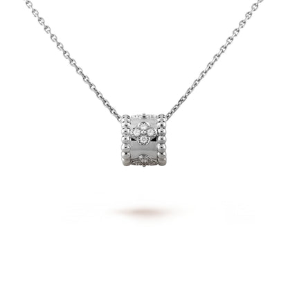[Windsor Jewelry]PERLEE PEDANT SIVLER DIAMOND NECKLACE