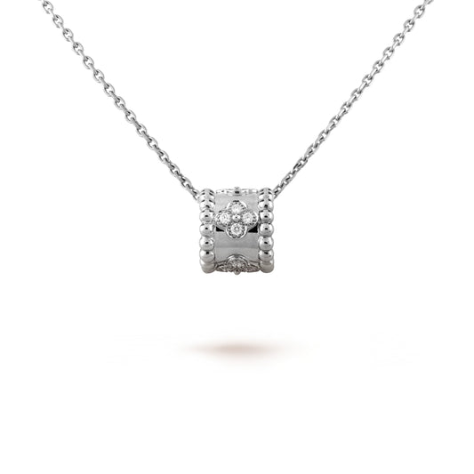 [Windsor Jewelry]PERLEE PEDANT SIVLER DIAMOND NECKLACE
