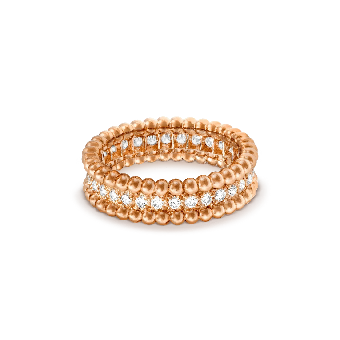 [Windsor Jewelry]PERLEE DIAMOND ROSE GOLD RING