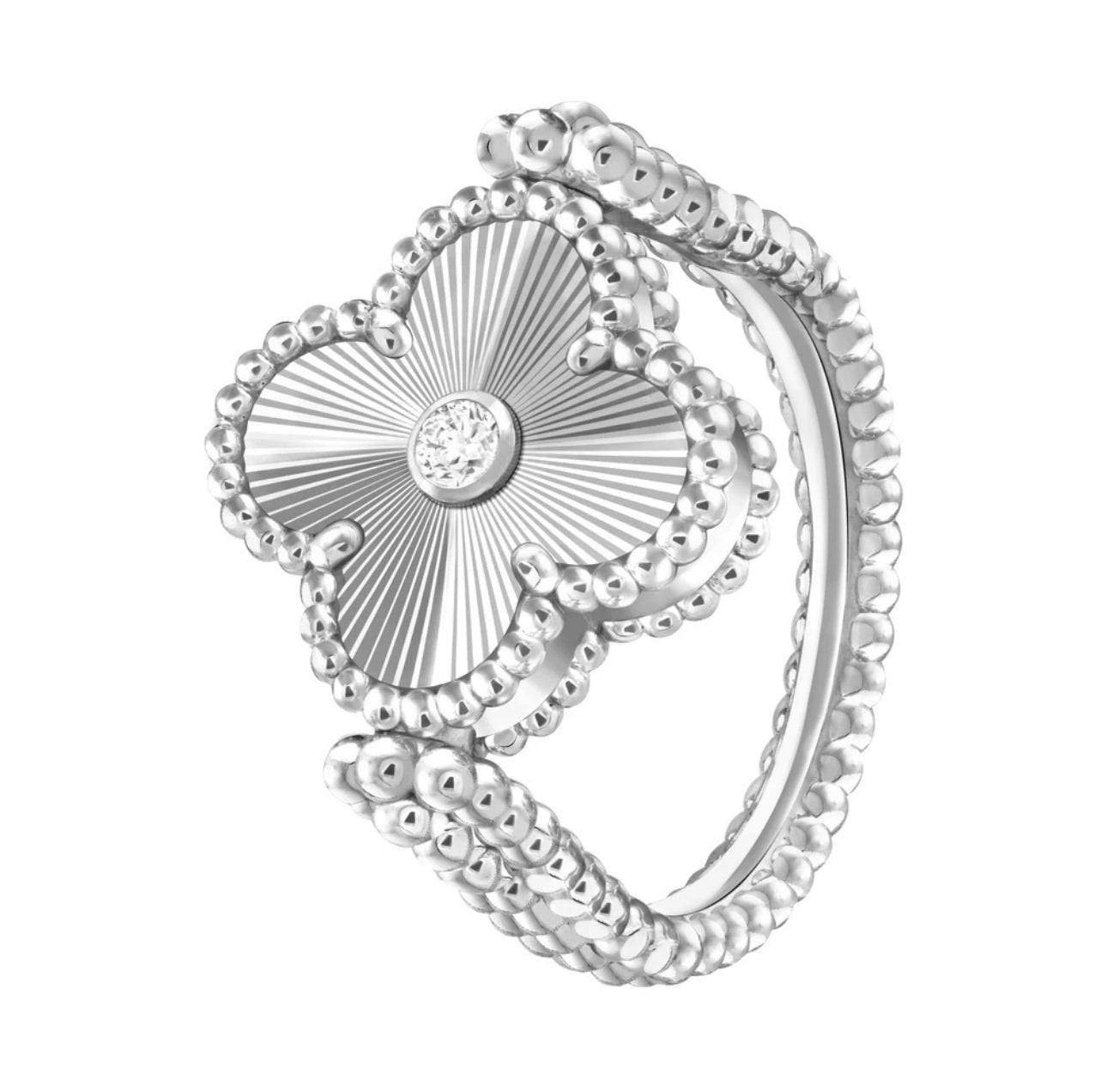 [Windsor Jewelry]CLOVER RIVERSIBLE SLIVER RING