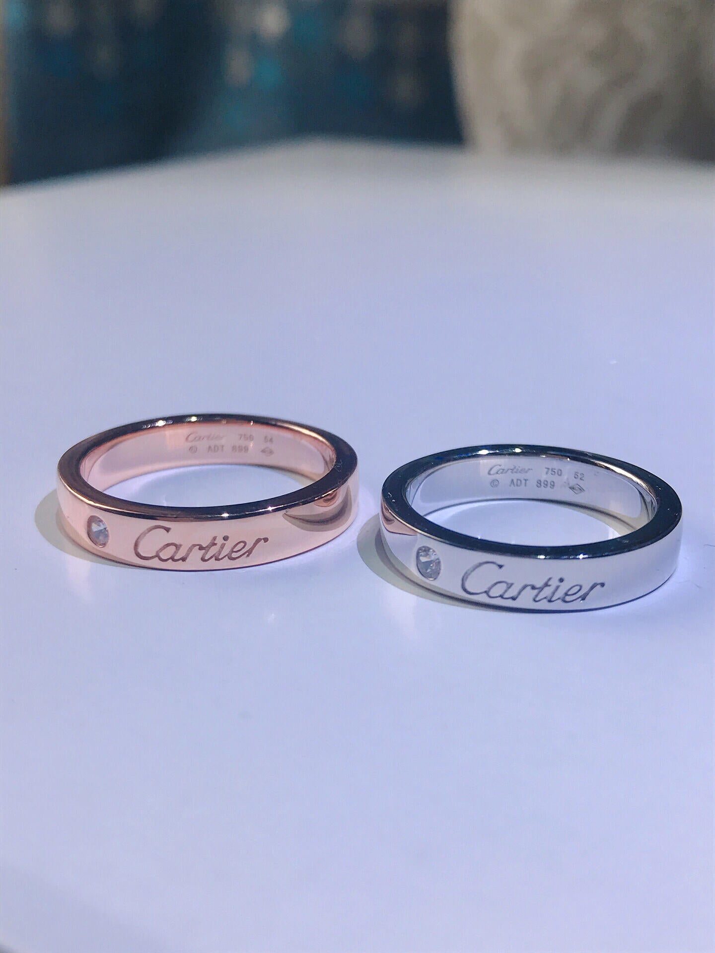 [Windsor Jewelry]C PLATINUM 1 DIAMOND RING