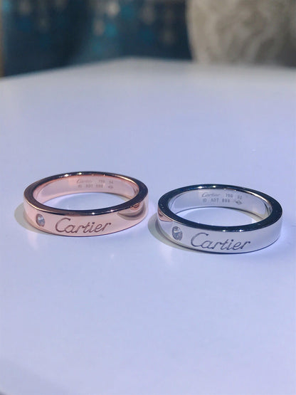 [Windsor Jewelry]C PLATINUM 1 DIAMOND RING
