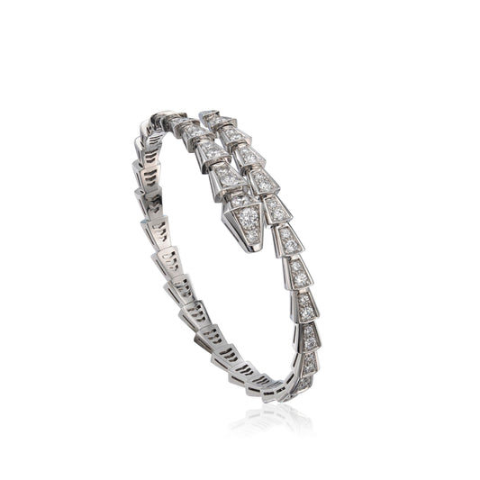 [Windsor Jewelry]SERPENTI BRACELET 6MM SILVER DIAMOND