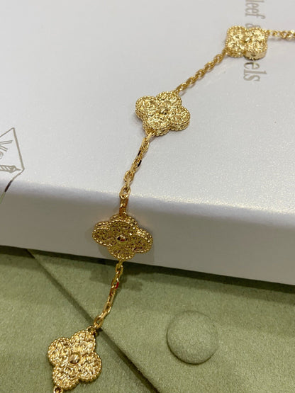 [Windsor Jewelry]CLOVERS THE 10-MOTIFS NECKLACE