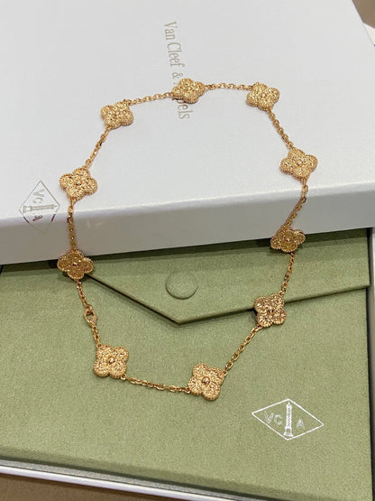 [Windsor Jewelry]CLOVERS THE 10-MOTIFS NECKLACE
