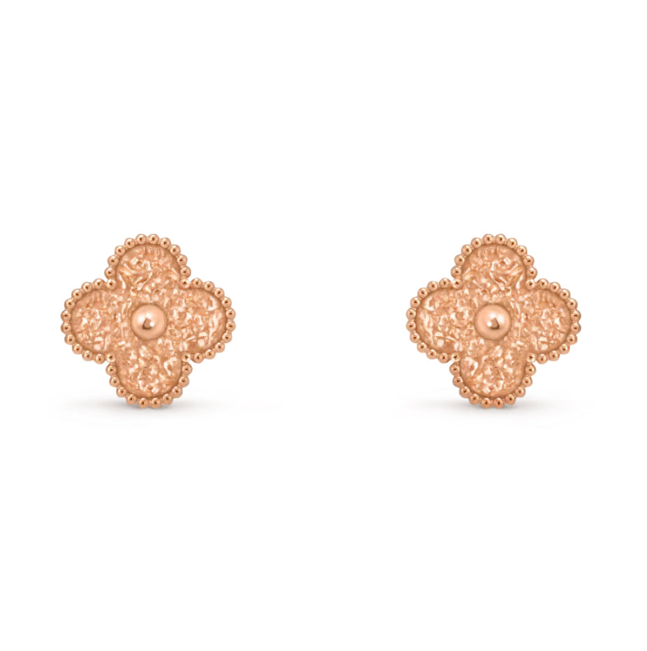 [Windsor Jewelry]CLOVER MEDIUM 1 MOTIFS LAVA EARRINGS